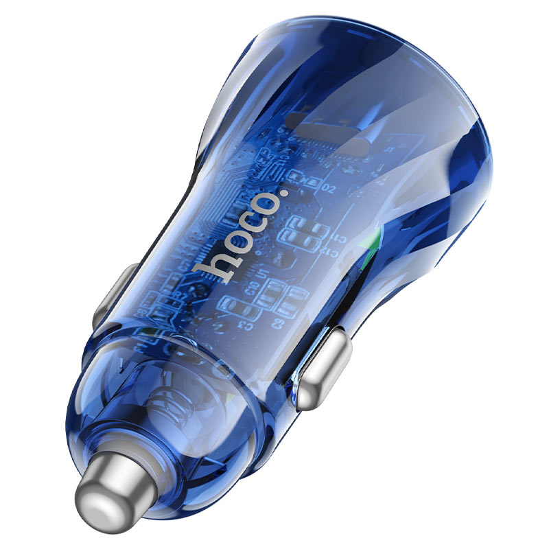 Hoco Car charger “Z47A Transparent Discovery Edition” PD30W+QC3.0 set Hoco Car charger “Z47A Transparent Discovery Edition” PD30W+QC3.0 set